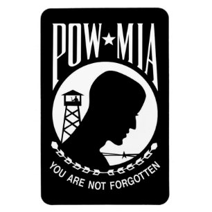 Íman Bandeira POW MIA: Soldados desaparecidos da Guerra