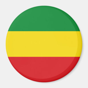 Íman Bandeira Rastafarian Rasta Etiópia