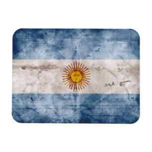 Íman Bandeira resistida de Argentina