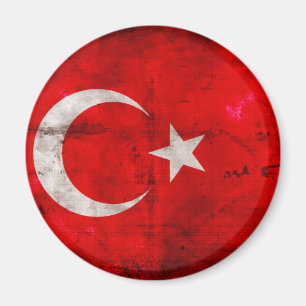 Íman Bandeira resistida de Turquia