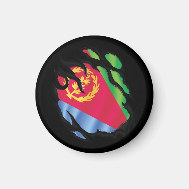 Íman Bandeira Ripada da Eritreia (Frente)