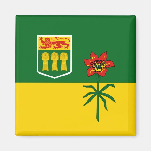 Íman Bandeira Saskatchewan (CANADA) (Frente)