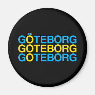 Íman Bandeira sueca GOTEBORG