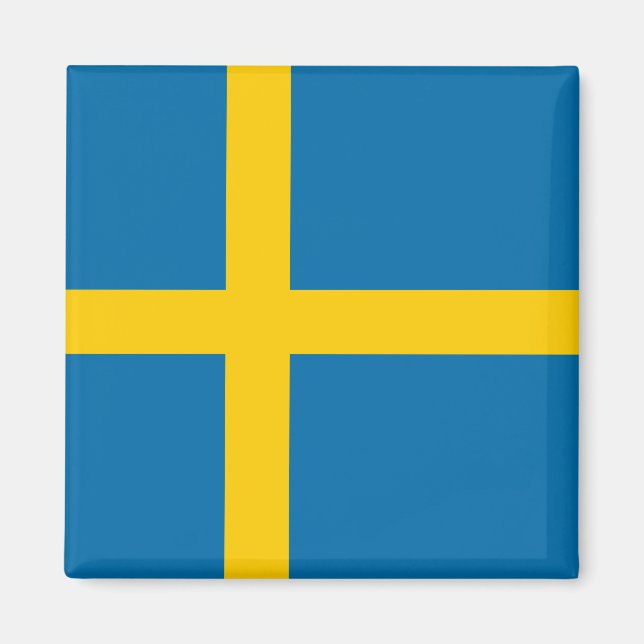 Íman Bandeira sueca (Suecia) (Frente)