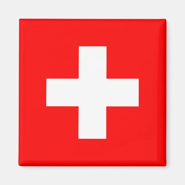 Íman Bandeira Suíça (Suiça) (Frente)