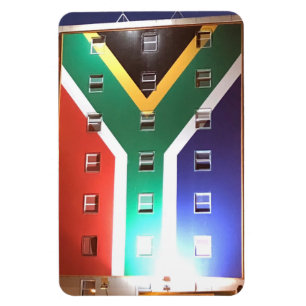 Íman bandeira sul da África