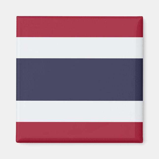 Íman Bandeira Tailandesa (Tailândia) (Frente)