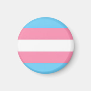 Íman bandeira trans em ímã