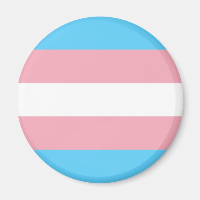 Íman Bandeira Transgênero (Frente)