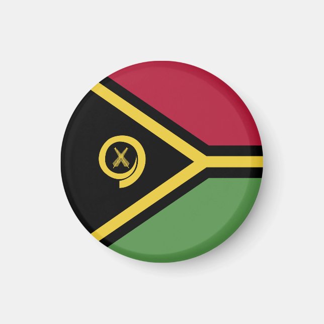 Íman Bandeira Vanuatu (Frente)