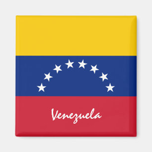Íman Bandeira venezuelana e adeptos de férias/esportes