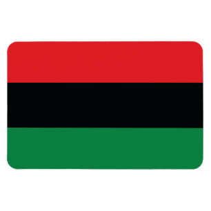 Íman Bandeira vermelha, preta e verde