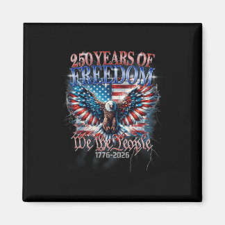 Íman Bandeira Vintage 250 Anos Americano 1776 2026 250º