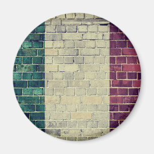Íman Bandeira vintage da Itália