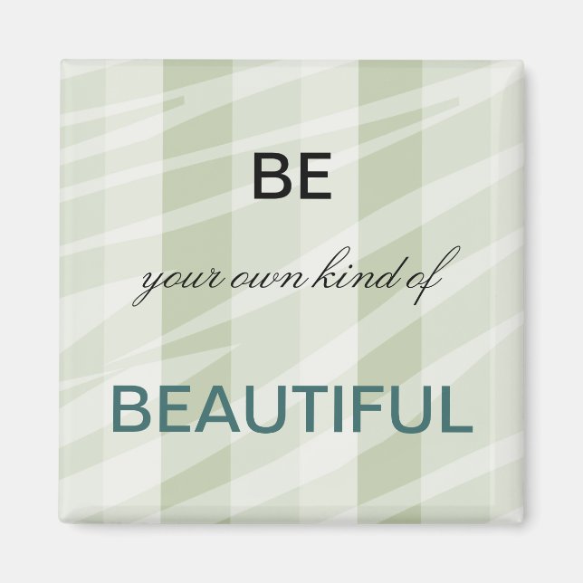 Íman Bandeiras Brancas Mint Green (Frente)