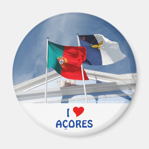 Íman Bandeiras de Portugal e de Açores