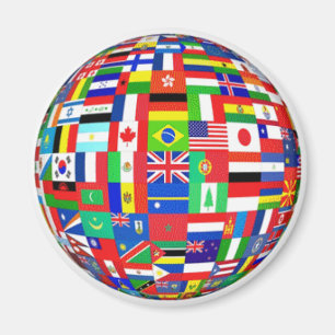 Íman Bandeiras do mundo