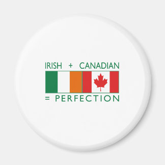 Íman Bandeiras do Patrimônio Irlandês Canadiano 2