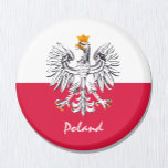 Íman Bandeiras e Polônia, viagem/esportes poloneses<br><div class="desc">Imã de geladeira e Varsóvia - adoro o meu país e a bandeira polonesa viagem,  presentes de férias</div>