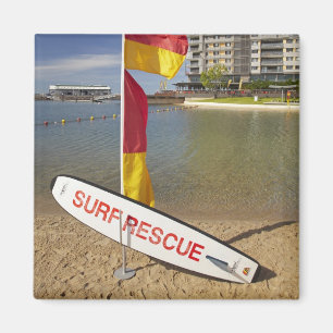 Íman Bandeiras e pranchas de resgate de surf