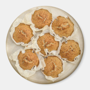 Íman Bandeja bonito do ímã dos muffin