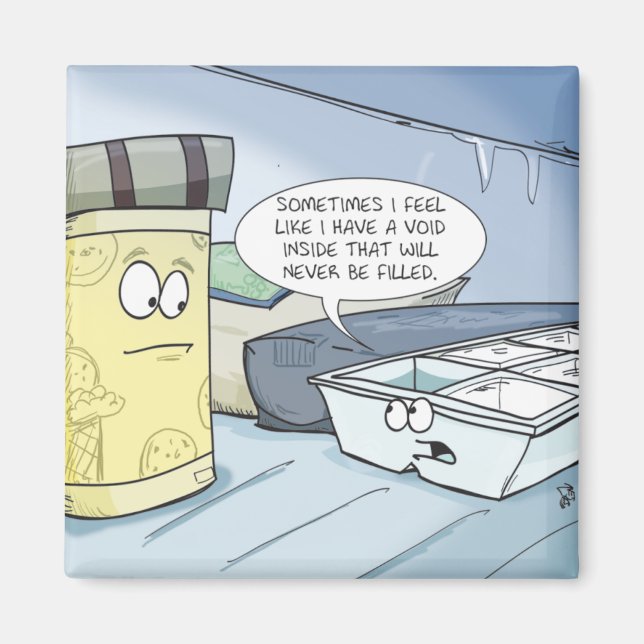 Íman Bandeja do Cubo de Gelo (Frente)