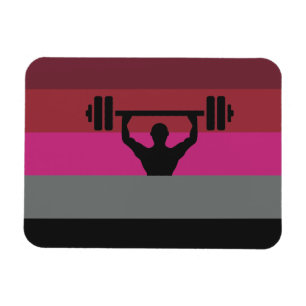 ÍMAN BANDERA DE ORGULHO MUSCULAR