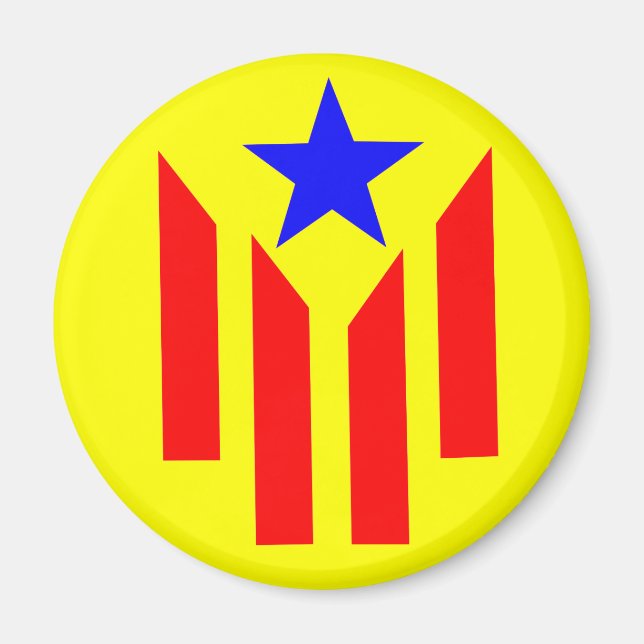 Íman Bandera Estelada Catalana (Frente)