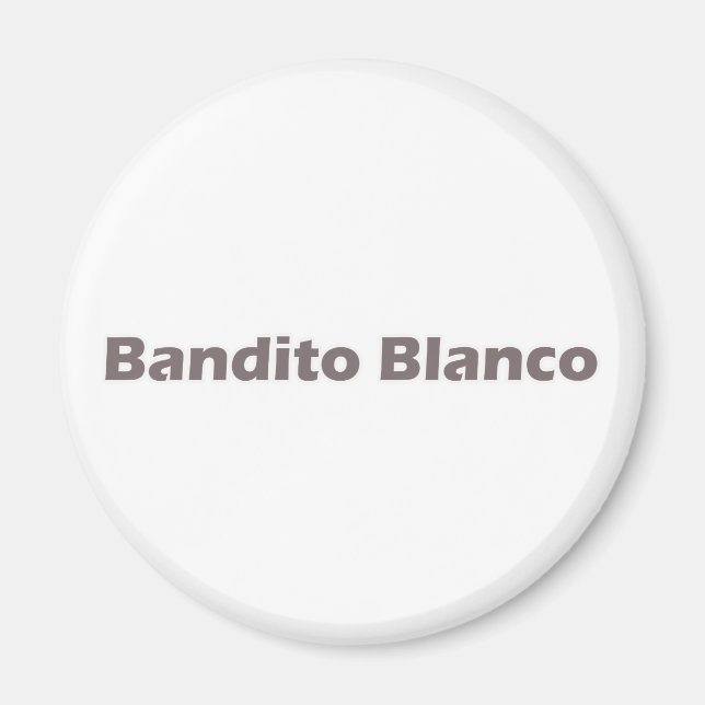 Íman Bandito Blanco (Frente)