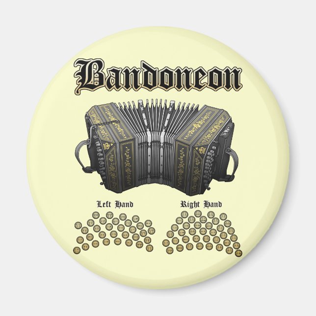 Íman Bandoneon 2 (Frente)