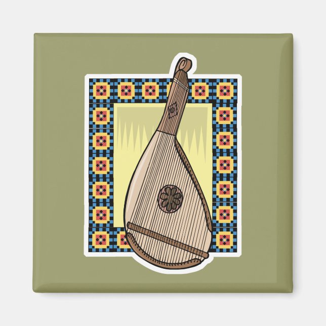 Íman bandura ucrainiana (Frente)