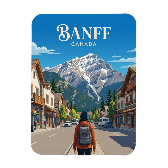 ÍMAN  BANFF CANADA (Vertical)