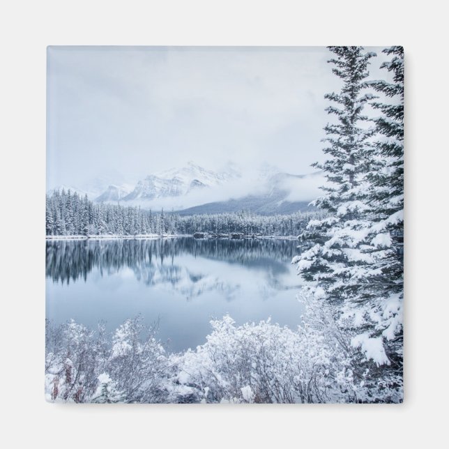 Íman Banff National Park, no inverno (Frente)