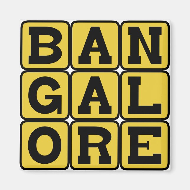 Íman Bangalore, Bengaluru, Cidade na Índia (Frente)
