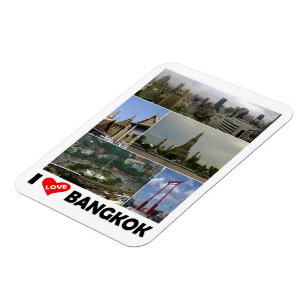 Íman Bangkok - I Love - Thailand - Magnet