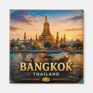 Íman Bangkok Tailândia Aventura Capital Tropical 🌴