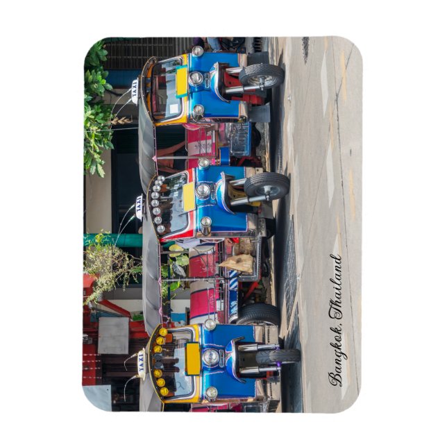 Íman Bangkok Tuk Tuks (Vertical)