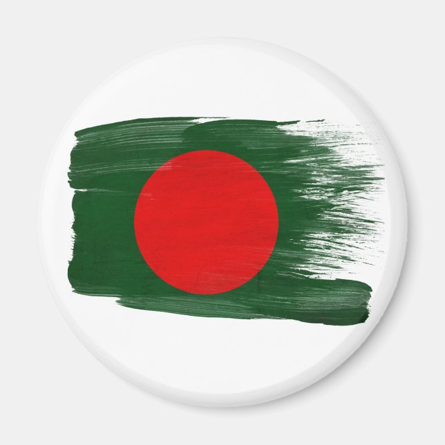 Íman Bangladesh Flag Magnets (Frente)