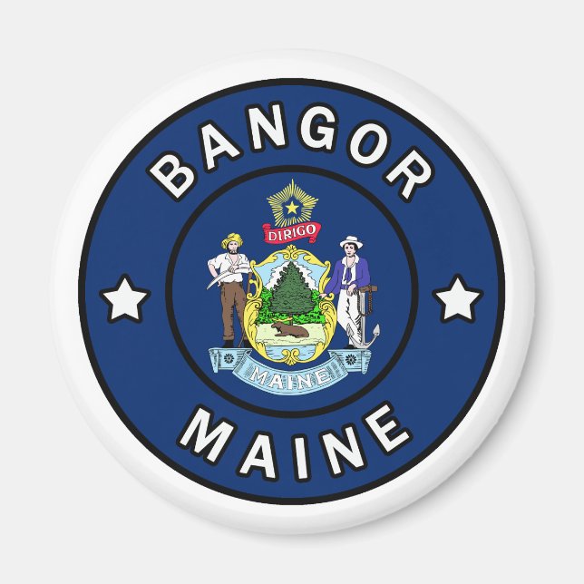 Íman Bangor Maine (Frente)