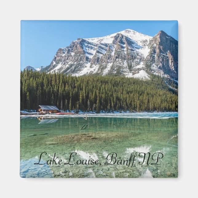 Íman Banheiro próximo ao Lago Louise - Banff, Canadá (Frente)