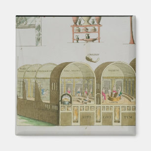 Íman Banhos romanos, placa 'da história da nação