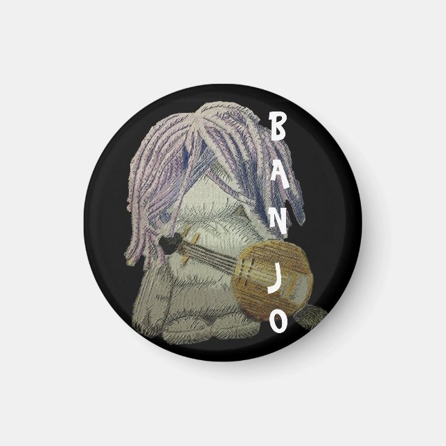 ÍMAN BANJO BLACK MAGNET (Frente)