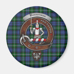 Íman Bannerman Clan Crachá Magnets