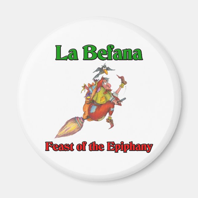 Íman Banquete de La Befana da Epifania (Frente)