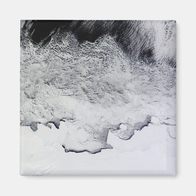 Íman Banzare, Sabrina e Costas, Antártica (Frente)