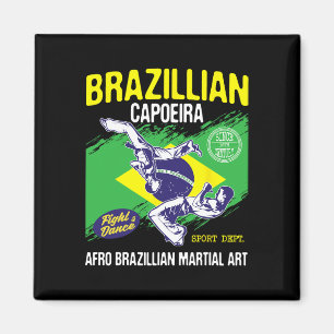 Íman Bapoeira brasileira - Luta pela dança do fôlego da