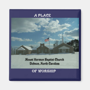 ÍMAN BAPTISTA CHURCH-MAGNET DO MONTE HERMON
