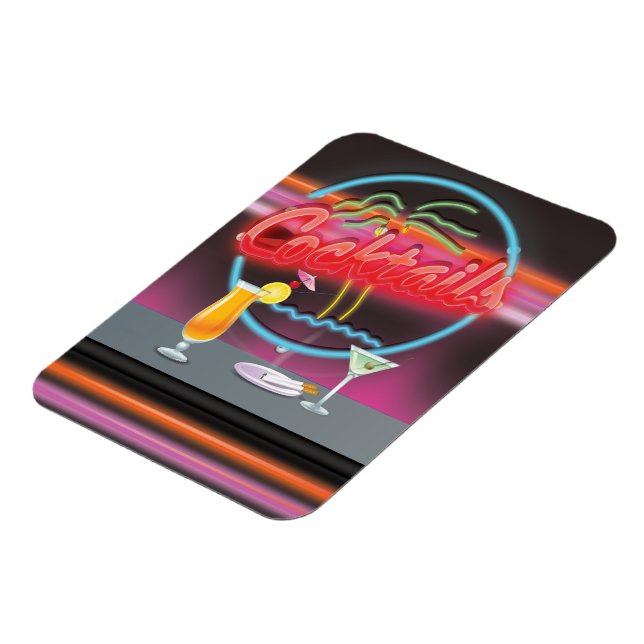 Íman Bar de coquetéis com bebidas (Left Side)