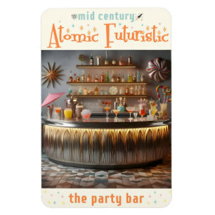 Íman Bar do Partido Futuro Atômica do meio século