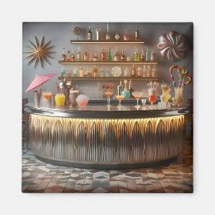 Íman Bar do Partido Futuro Atômica do meio século